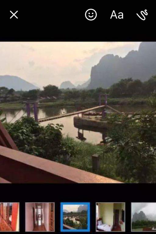 Popular View pensión Vang Vieng Exterior foto