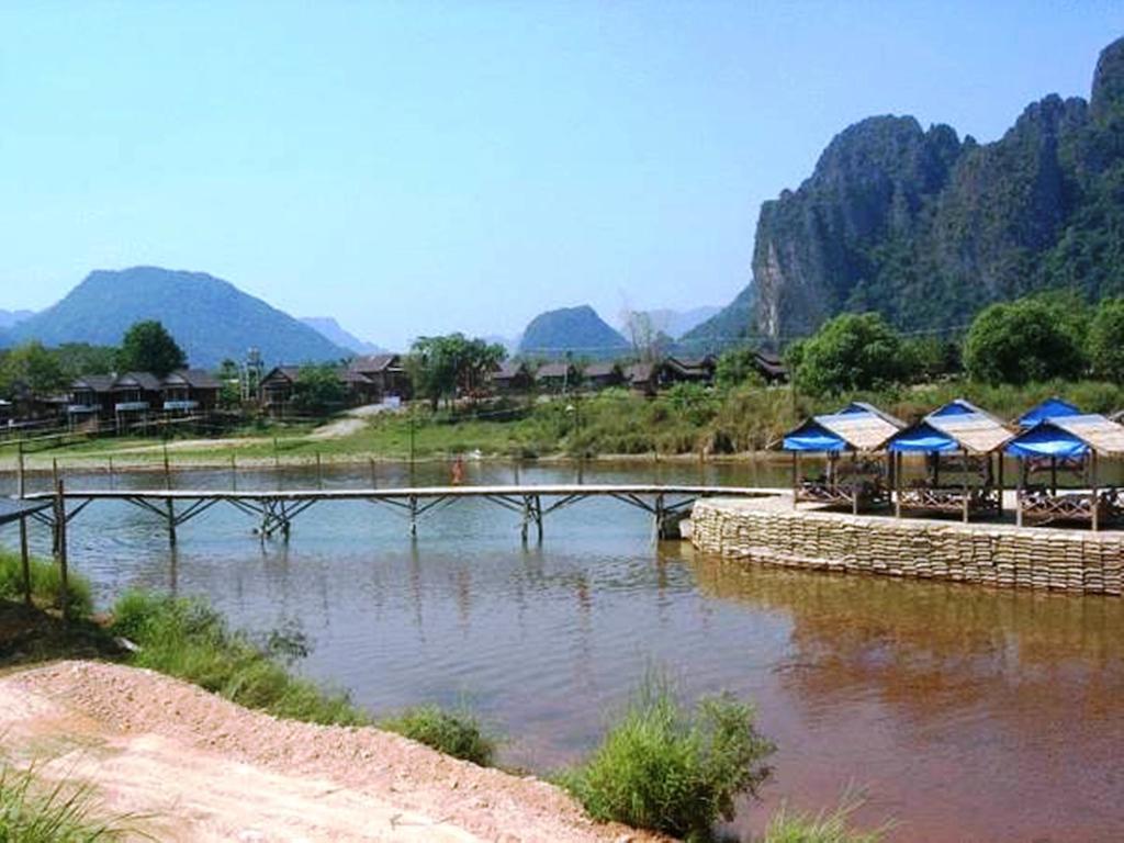 Popular View pensión Vang Vieng Exterior foto