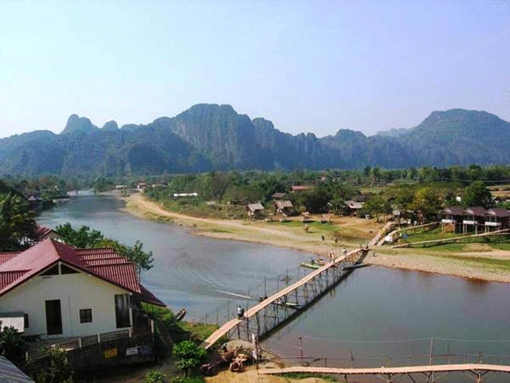 Popular View pensión Vang Vieng Exterior foto