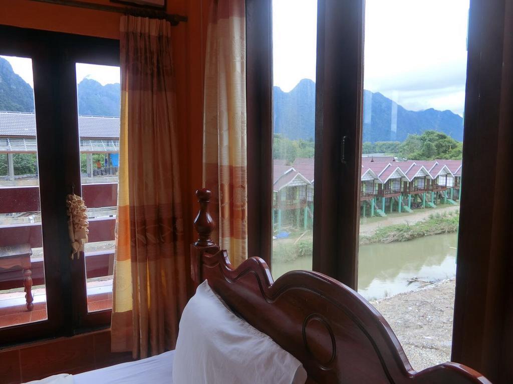 Popular View pensión Vang Vieng Exterior foto