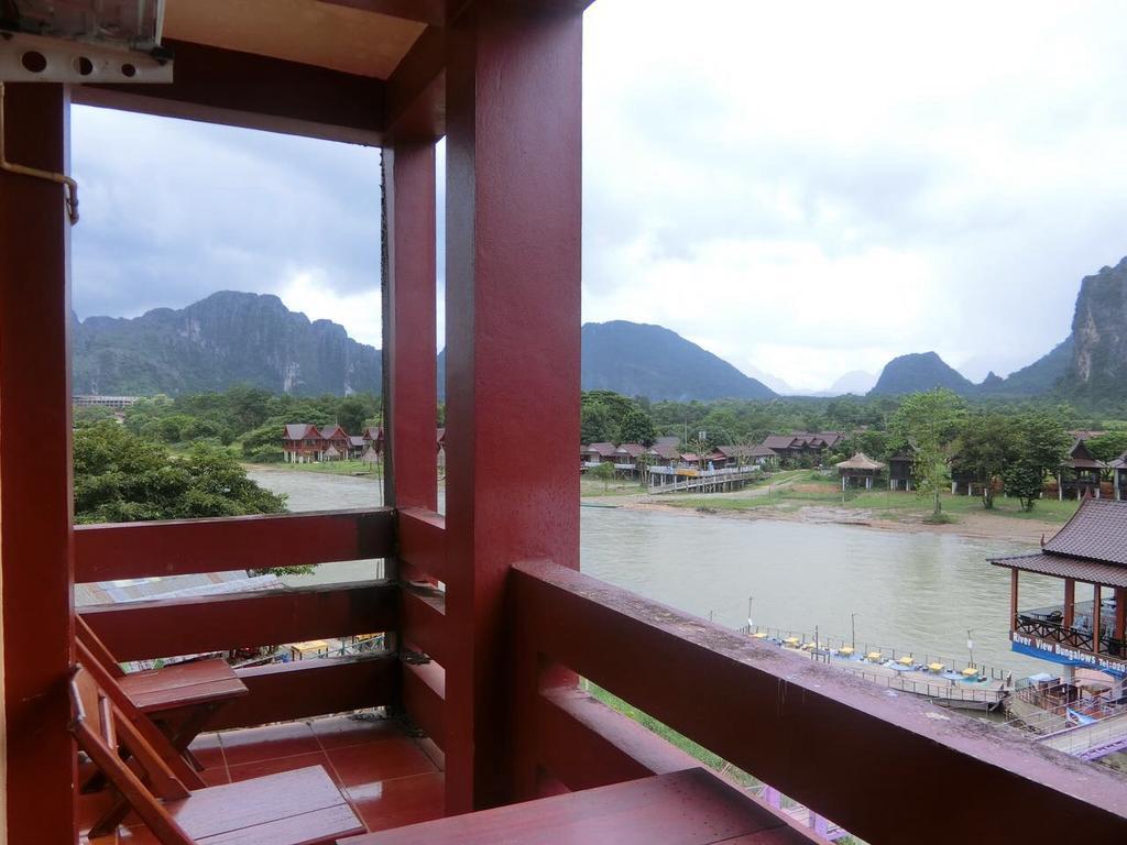 Popular View pensión Vang Vieng Exterior foto