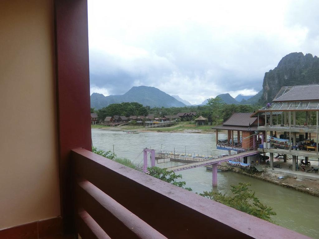 Popular View pensión Vang Vieng Exterior foto