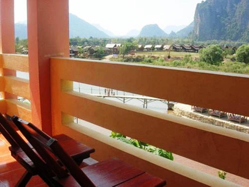 Popular View pensión Vang Vieng Habitación foto