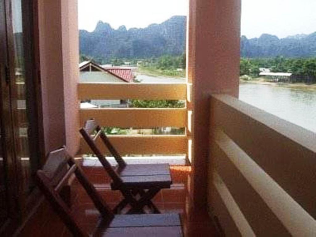 Popular View pensión Vang Vieng Habitación foto